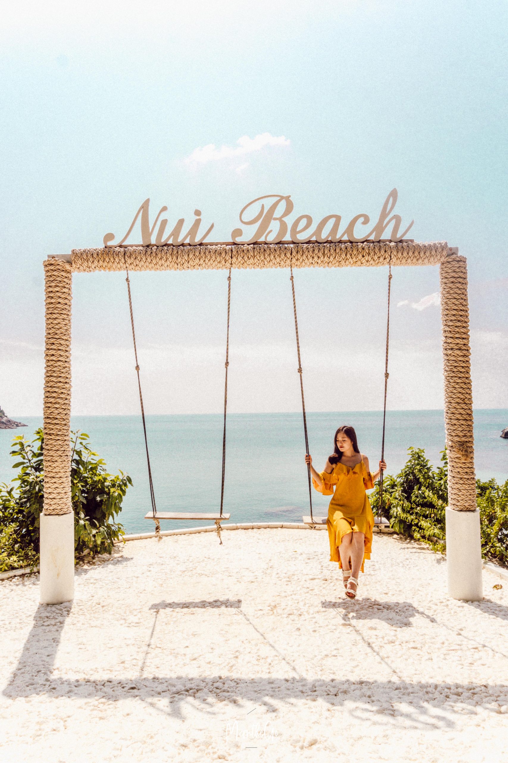 [泰国普吉岛] nui beach club 布吉秘境沙滩景区 phuket swing 大秋千